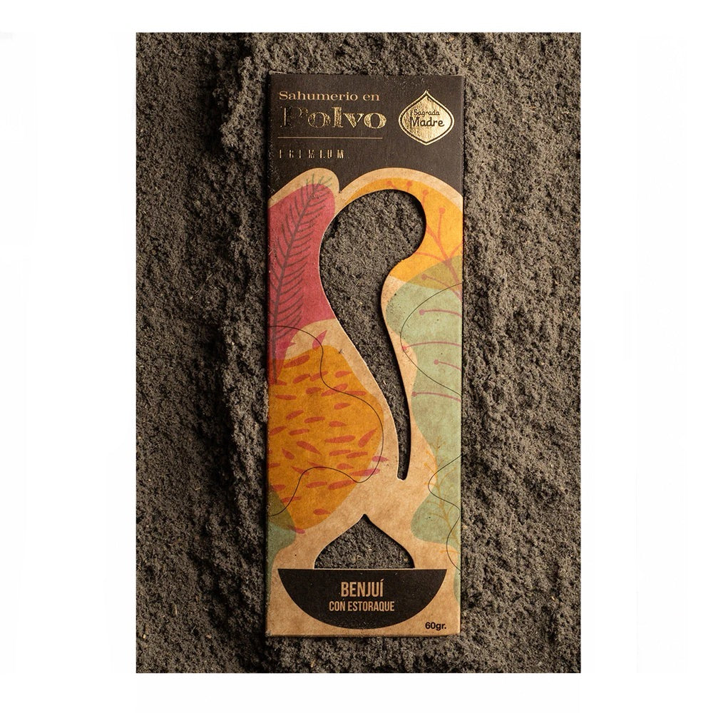Sagrada Madre Polvo Premium Incenso in polvere - Benzoino con Storace 60g