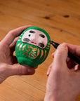 Daruma Bambola degli obiettivi Amuleto giapponese - SALUTE - clorophilla-shop