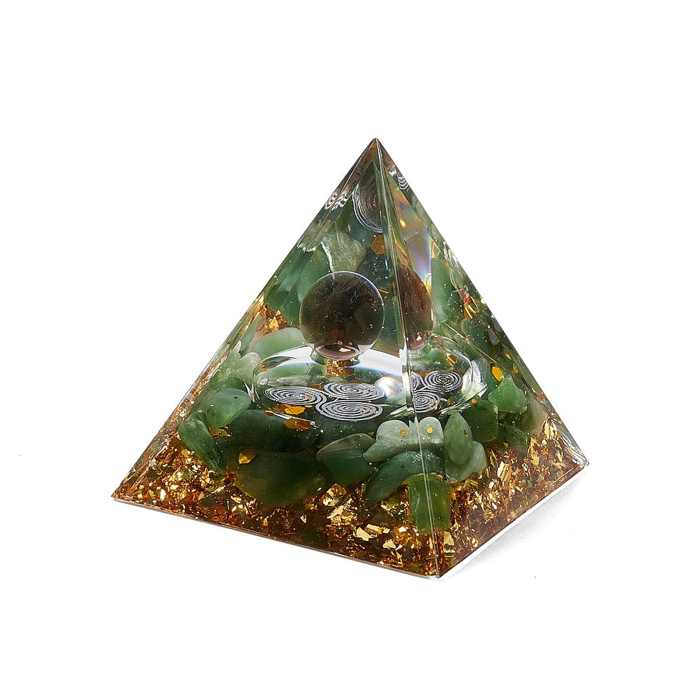 Piramide orgonica - Avventurina Verde