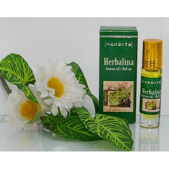 Nandita Herbalina Profumo incenso in Olio roll-on