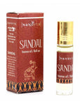 Nandita Sandal Profumo incenso in Olio roll-on - Fragranza Sandalo