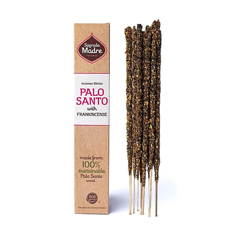 Sagrada Madre incenso in bastoncini linea Palo Santo - Palo Santo e Frankincenso (Olibano)