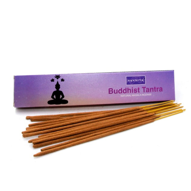 Nandita Buddhist Tantra incenso in bastoncini stick - Ricetta tradizionale indiana