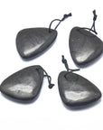 Pendente in Shungite naturale triangolo - Protezione e purificazione