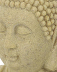 Statua Buddha in meditazione 50cm poliresina - Arredo casa e giardino resistente a pioggia e gelo
