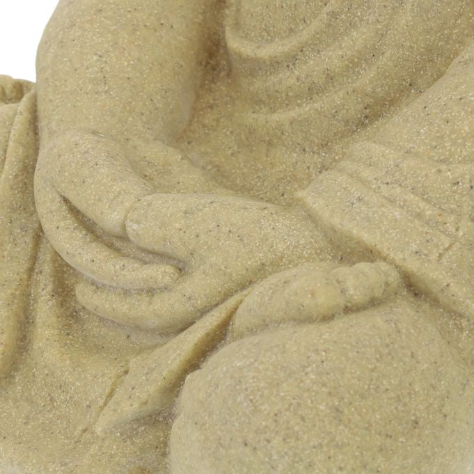 Statua Buddha in meditazione 50cm poliresina - Arredo casa e giardino resistente a pioggia e gelo