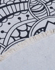 Tappeto Mandala decorativo stile Boho - Antiscivolo