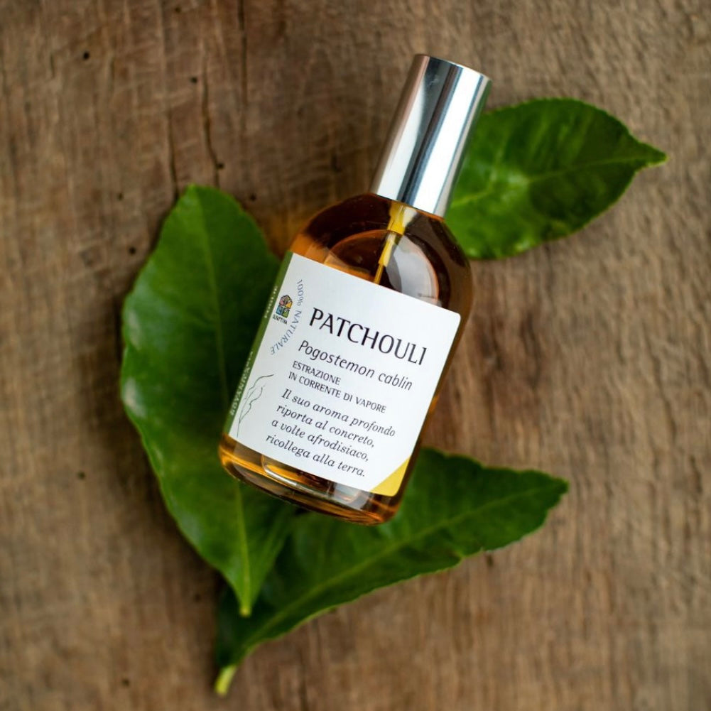 Olfattiva Profumo Patchouli 115ml soave profumo delle Indie - Riequilibra gli stati emotivi