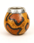 MATE CALABAZA DECORATA CON VIROLA - Clorophilla Shop