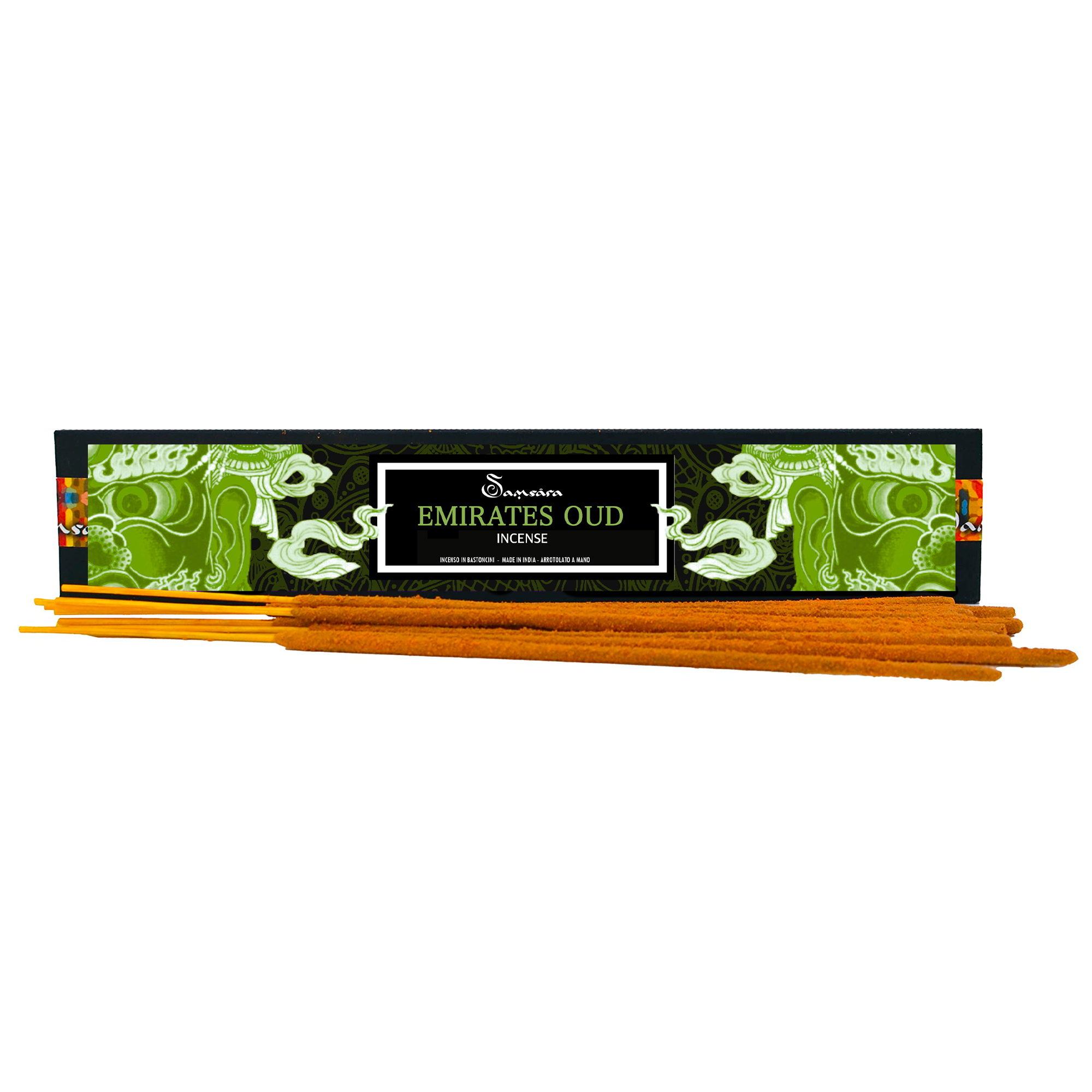 SAMSARA - Incenso Indiano in Stick Artigianale - EMIRATES OUD - 15g