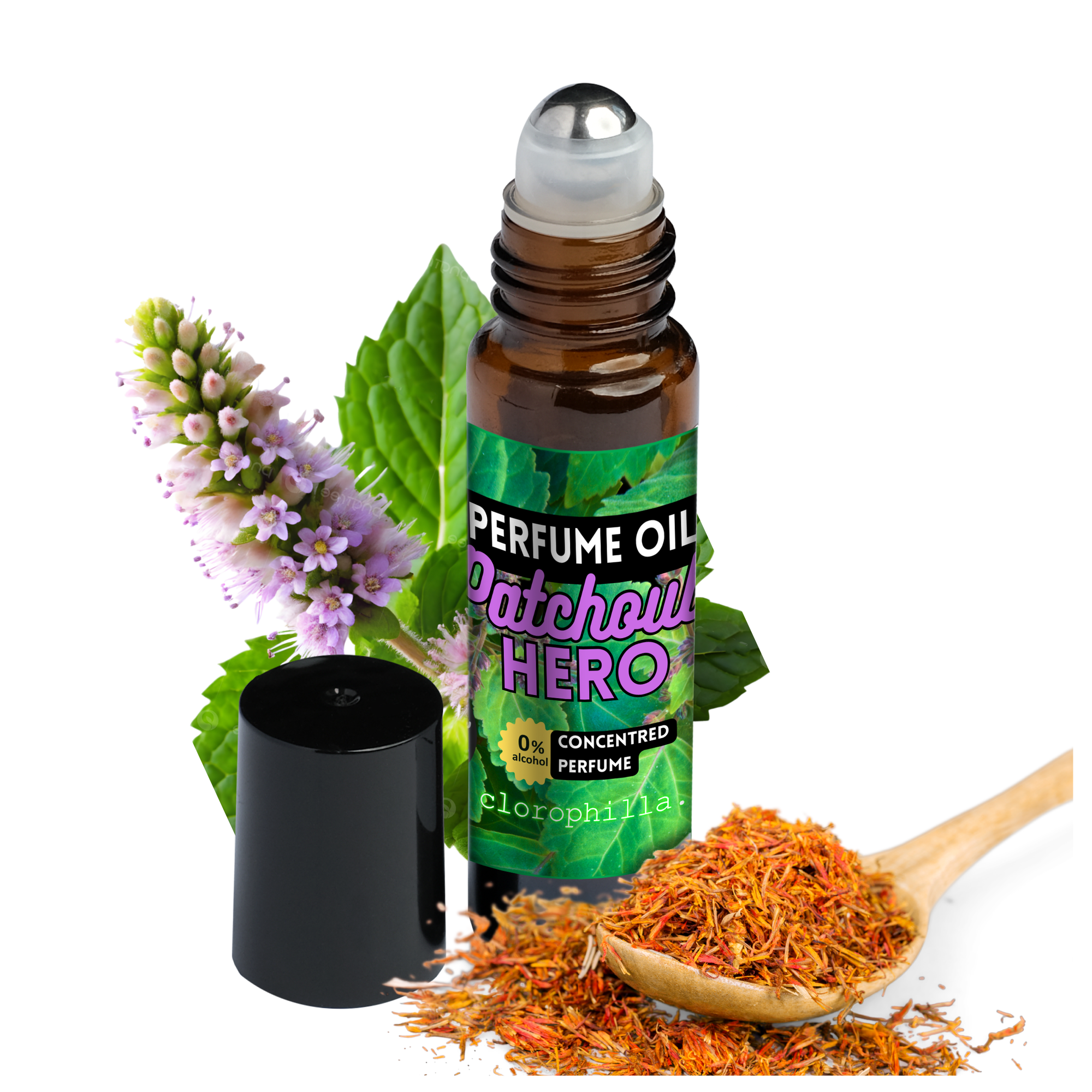 PATCHOULI HERO Profumo incenso in Olio roll-on - Fragranza orientale al Patchouli