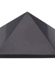 PIRAMIDE IN OSSIDIANA NATURALE - negatività ed introspezione - Clorophilla Shop