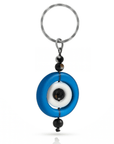 Portachiavi OCCHIO DI NAZAR E TORMALINA - Protezione energie negative e Malocchio - Clorophilla Shop