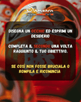 SAMSARA - DARUMA Bambolina Amuleto Portafortuna Giapponese Originale in Porcellana - ROSSO - Clorophilla Shop