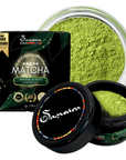 SAMSARA - Matcha Cerimoniale Grado Imperiale, YAME Fukuoka. Raccolta manuale, macinatura pietra, no vapore, EGCG testato, e-guida, 25g - Clorophilla Shop