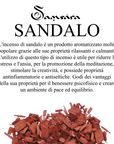 Samsara - LEGNO DI SANDALO ROSSO top quality dell'Andhra Pradesh in chips 1/4cm
