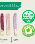 SET BASTONCINI LEGNO DI PALO SANTO RICOPERTI - Lavanda, Rosa e Dragon's blood - Clorophilla Shop