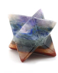 Stella Merkaba 7 Chakra in Pietre Naturali - equilibrio e connessione - Clorophilla Shop