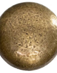 Campana Tibetana massaggio sonoro Incisa e decorata OM MANI PEME HUM - 50cm 10kg - clorophilla-shop