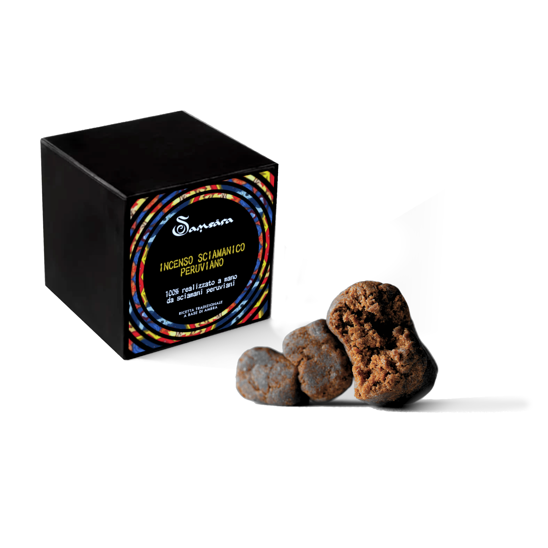 Samsara - Shamanic incense in 100% artisan resin made by Peruvian shamans - Made in Peru - Secret recipe 5GR