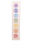 Bruciaincenso 7 Chakra in Arenaria per Incenso in Bastoncini - Portaincenso Stick 25,5cm - clorophilla-shop