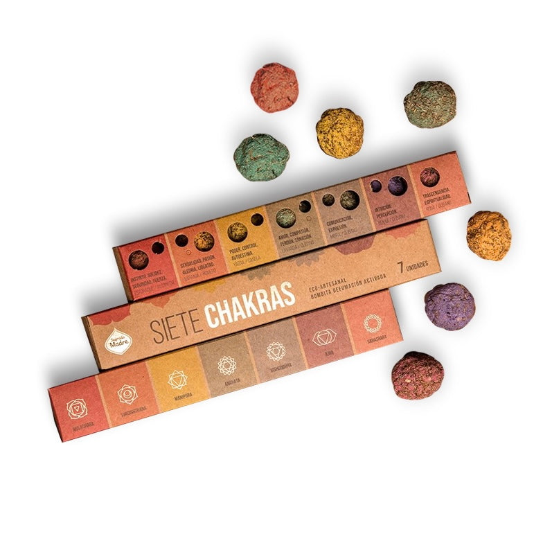 Sagrada Mother Bombita 7 chakra Smudge of crafts natural herbs
