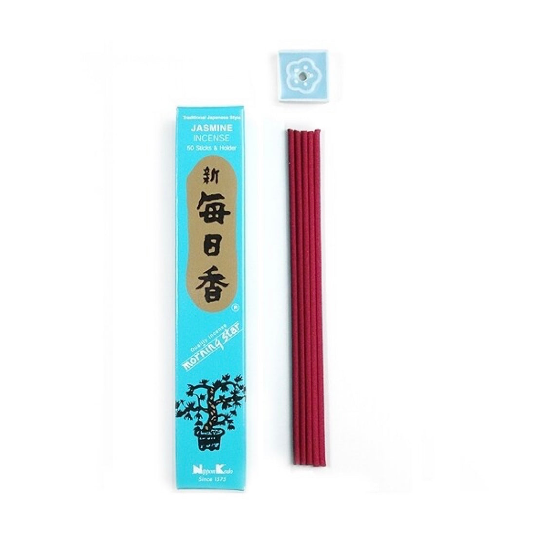 Morning Star Jasmin incenso giapponese in bastoncini - 50 stick