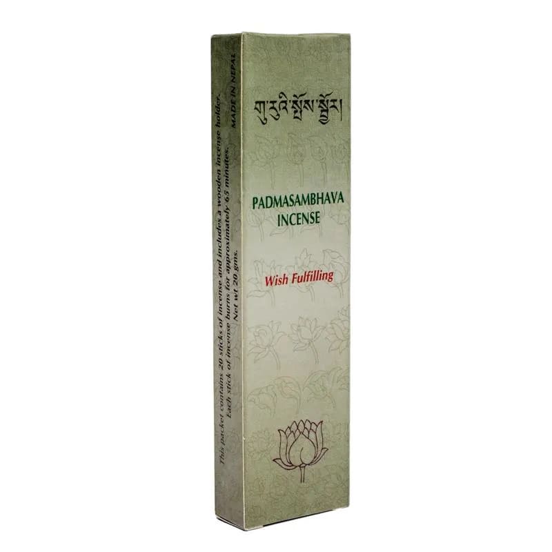 Himalayan Mountain Padmasambhava Tibetan incense in 100% natural sticks - Herbs and sacred plants Chinese Medicine - 20 Stick + Porta Arcence included