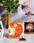 Aromafume Feng Shui FIRE Mattoncini Incenso Elemento Fuoco - Niente fumo e cenere - clorophilla-shop
