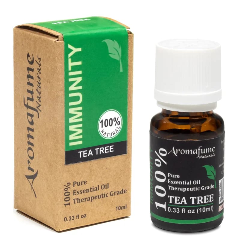 Aromafume IMMUNITY Olio Essenziale Tea Tree 100% Naturale non Diluito - 10ml - clorophilla-shop
