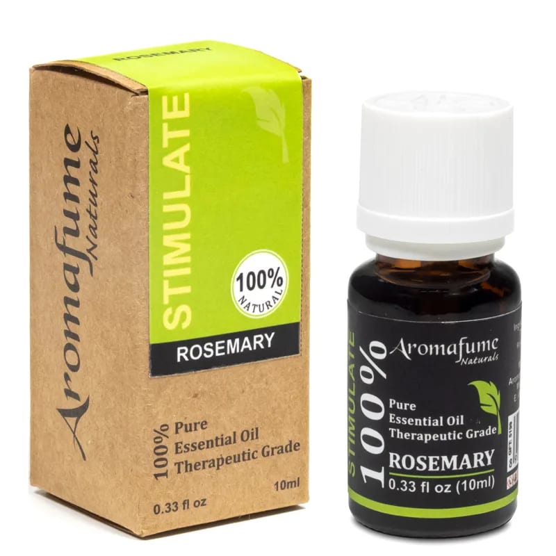 Aromafume STIMULATE Olio Essenziale Rosemary 100% Naturale non Diluito - Rosmarino - 10ml - clorophilla-shop