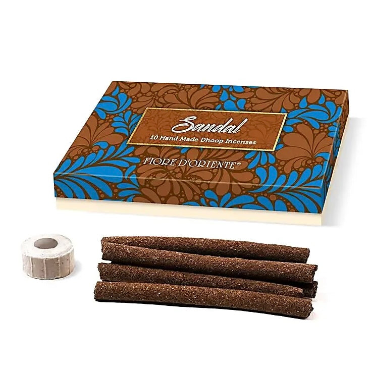 Fiore d'Oriente incenso Dhoop in bastoncini - Sandalo - clorophilla-shop