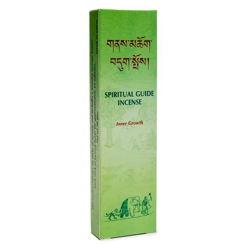 Himalayan Mountain Spiritual Guides Tibetan incense in 100% natural sticks - Herbs and sacred plants Chinese Medicine - 20 Sticks + Porta Arcence included