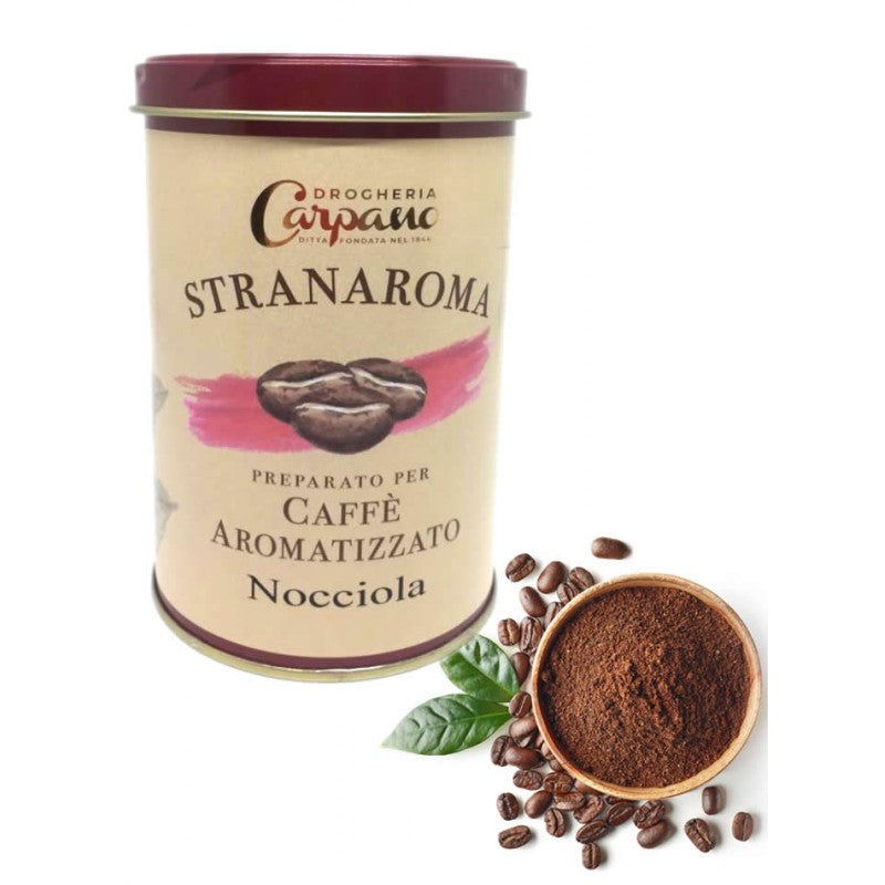 Stranaroma Caffè aromatizzato Nocciola - Ideale per Moka - 200g