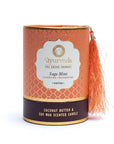 Ayurveda Candela profumata KAPHA Sage Mint - Fragranza Salvia e Menta - clorophilla-shop