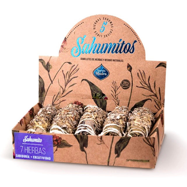 Sagrada Madre Smudge of craft herbs - sage and 7 herbs