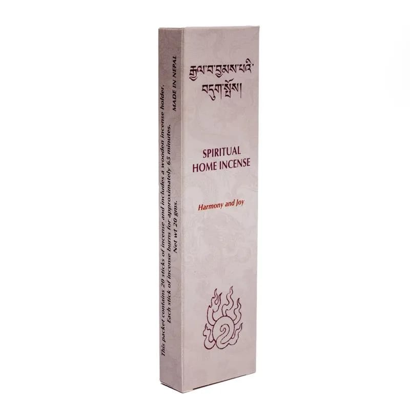 Himalayan Mountain SPIRITUAL HOME Incenso Tibetano in Bastoncini 100% Naturale - Erbe e Piante Sacre Medicina Cinese - 20 stick + Portaincenso incluso