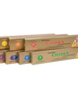 Natural Chakra Collection Confezione Regalo Set Incensi in Bastoncini 7 Chakra - clorophilla-shop