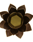 Lotus atmosphere lighting in Conchiglia Lapiz - Black Portalumino