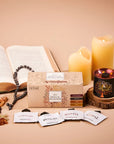 Aromafume "Spiritual Awareness" Kit Bruciaincenso + 12 Mattoncini di Incenso - Niente Fumo e Cenere - clorophilla-shop