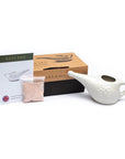 Neti Pot in ceramica Tradizione Ayurvedica - Sale Himalayano incluso - clorophilla-shop