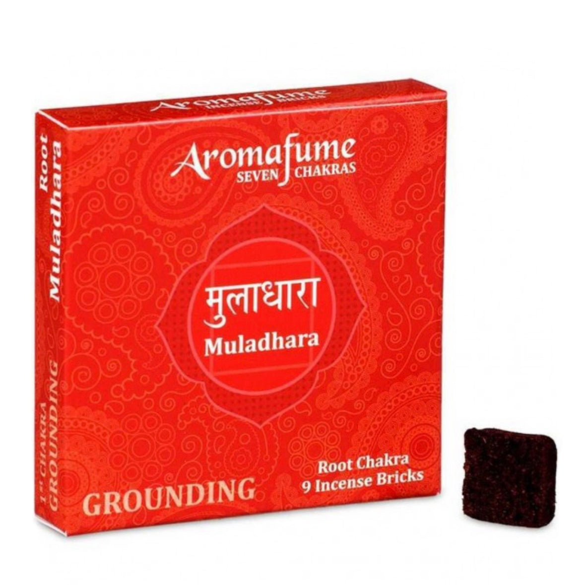 Aromafume Muladhara 1 Chakra della Radice Mattoncini Incenso 7 Chakra - 9 bricks - clorophilla-shop