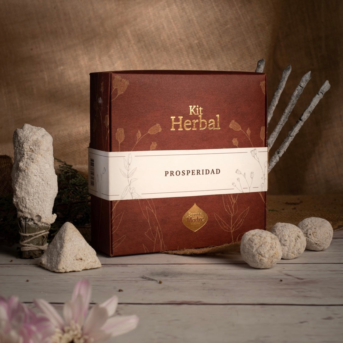 Sagrada Madre Kit Herbal - Prosperità