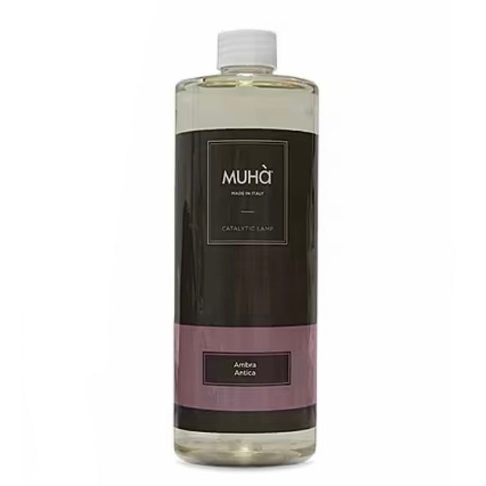 Muhà Reload catalytic lamp 500ml - Ambra Antica