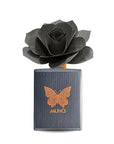 MUHÀ Art Diffuser Cedro e Bergamotto - Profumatore d'ambiente con rosa - 100ml / 200ml / 750ml