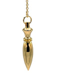 Pendolo Divinatorio in Ottone Dorato - 4,4cm