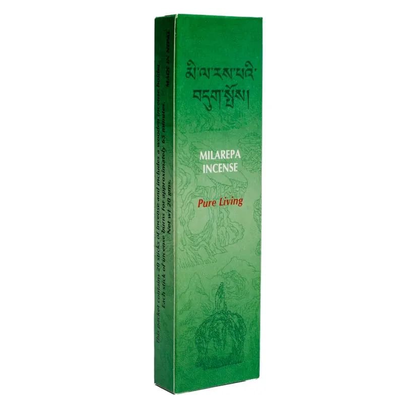 Himalayan Mountain Milarepa incense Tibetan in 100% natural sticks - Herbs and sacred plants Chinese medicine - 20 stick + door to the included