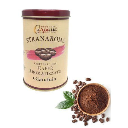 Stranaroma Caffè aromatizzato Gianduia - Ideale per Moka - 200g