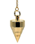 Pendolo Divinatorio in Ottone dorato - 2,5cm