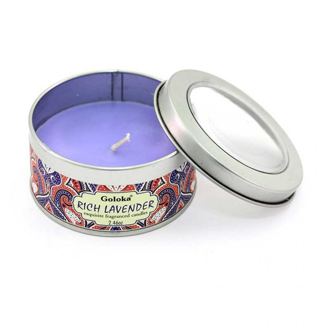 Goloka Rich Lavender Candela Profumata alla Lavanda - 70g - clorophilla-shop